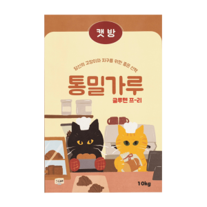 貓廚師搭檔-手繪插畫紙袋貓窩-韓國 CatBang