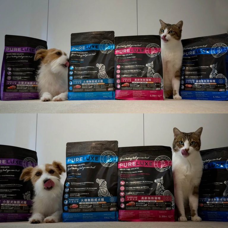 比和奈奈評價純華鮮肉犬貓飼料